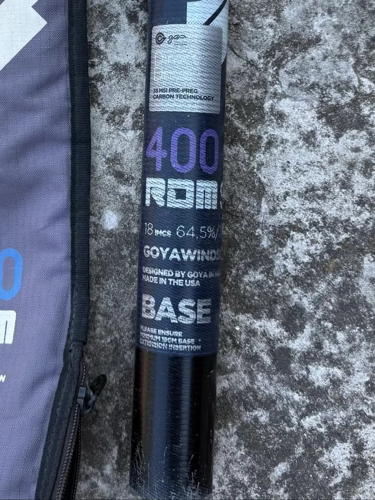 Parte inferior mástil Goya 4.0 90% carbono